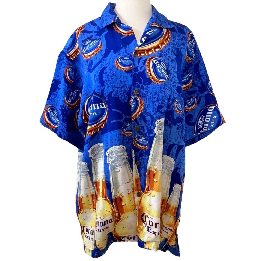 Corona Extra Short Sleeve Camp Shirt